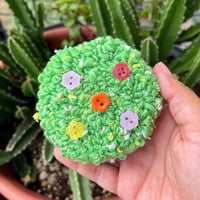 Image 3 of Ladybug Tufted Compact Mirror