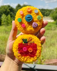 Image 2 of Apple of my Eye Tufted Compact Mirror