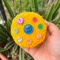 Image 3 of Apple of my Eye Tufted Compact Mirror