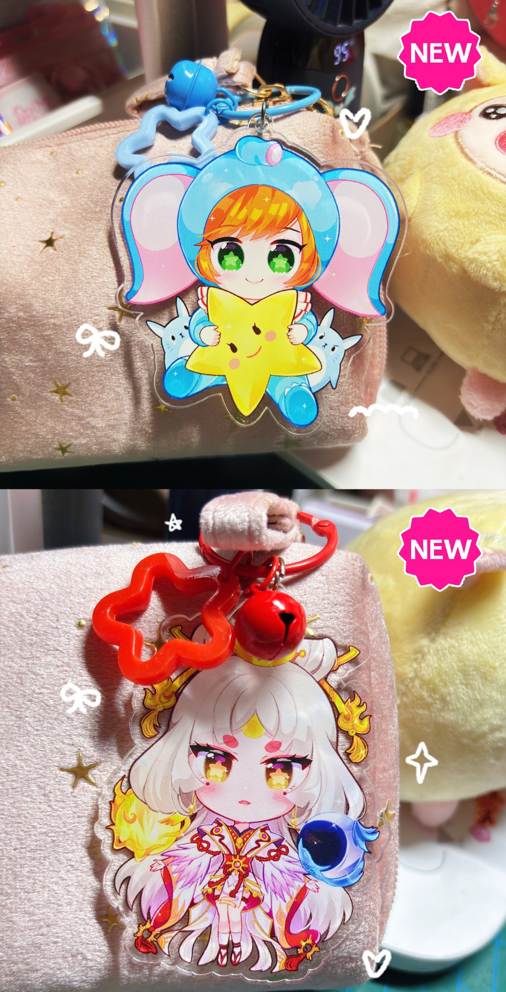Image of Nana & Lunox keychain mobile legend
