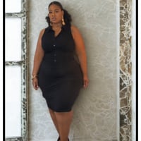 Image 3 of BUTTERY SOFT FABRIC BASIC KNEE SKIRT