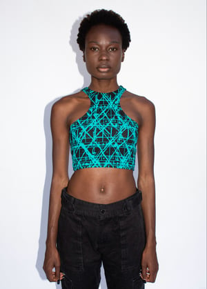 Image of Trixi Top in Electric Blue