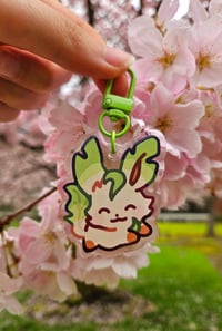 Mini Blorbo Leafy Keychain