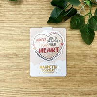 Image 2 of Guard Your Heart Proverbs 4:23 Magnetic Bookmark