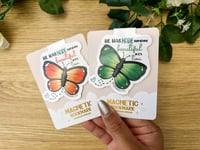 Image 3 of Ecclesiastes 3:11 Butterfly Magnetic Bookmark