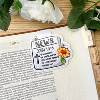 Image 1 of News John 14:6 Magnetic Bookmark