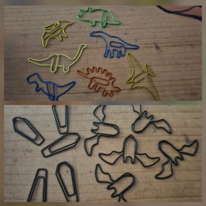 Image of Paper Clip bundles Goth Stationary