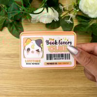 Image 3 of Book Lovers Friends Sticker