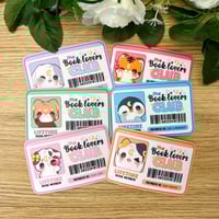 Image 1 of Book Lovers Friends Sticker