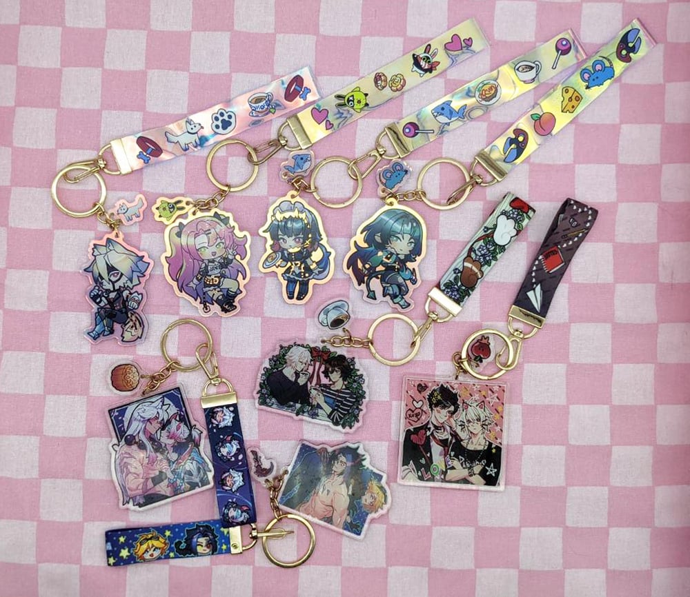 Image of PREORDER Lanyard Keychains
