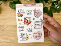 Image 3 of Faith Sticker Sheet #JG001