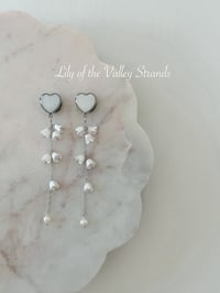 Image 3 of Pearly Heart Plug Custom (Silver)