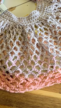 Image 4 of Beach Day - large mesh market bag