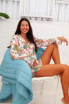 PJ Top + Shorts Electric Rose