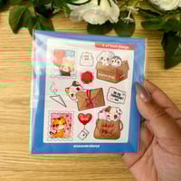 Image 3 of Love Mail Friends Sticker Flakes