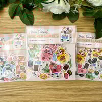 Image 2 of Pocki Friends Sticker Flakes