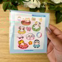 Image 4 of Pool Party Friends Sticker Flakes