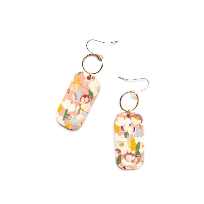 Isabella Leather Earrings 