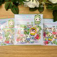 Image 2 of Rainy Days Friends Sticker Flakes