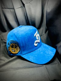 Image 3 of Blessd Hat Blue Suede