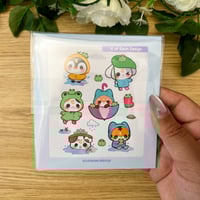 Image 3 of Rainy Days Friends Sticker Flakes