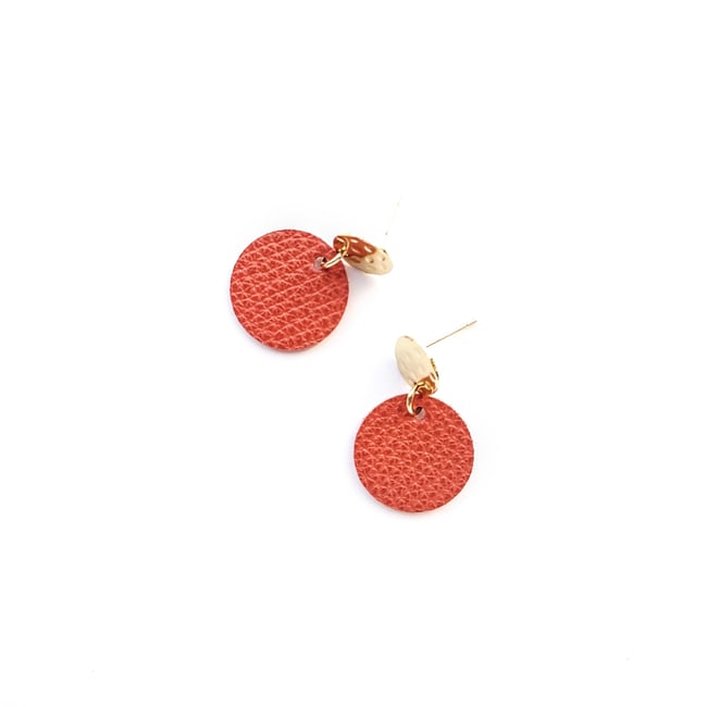 Rust Leather Studs