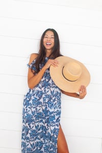 Image 1 of Lined Riviera Dress Lapis