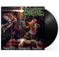 Image 1 of Exulcerate - "Remnants of a Cannibalistic Debauchery" 12" vinyl LP