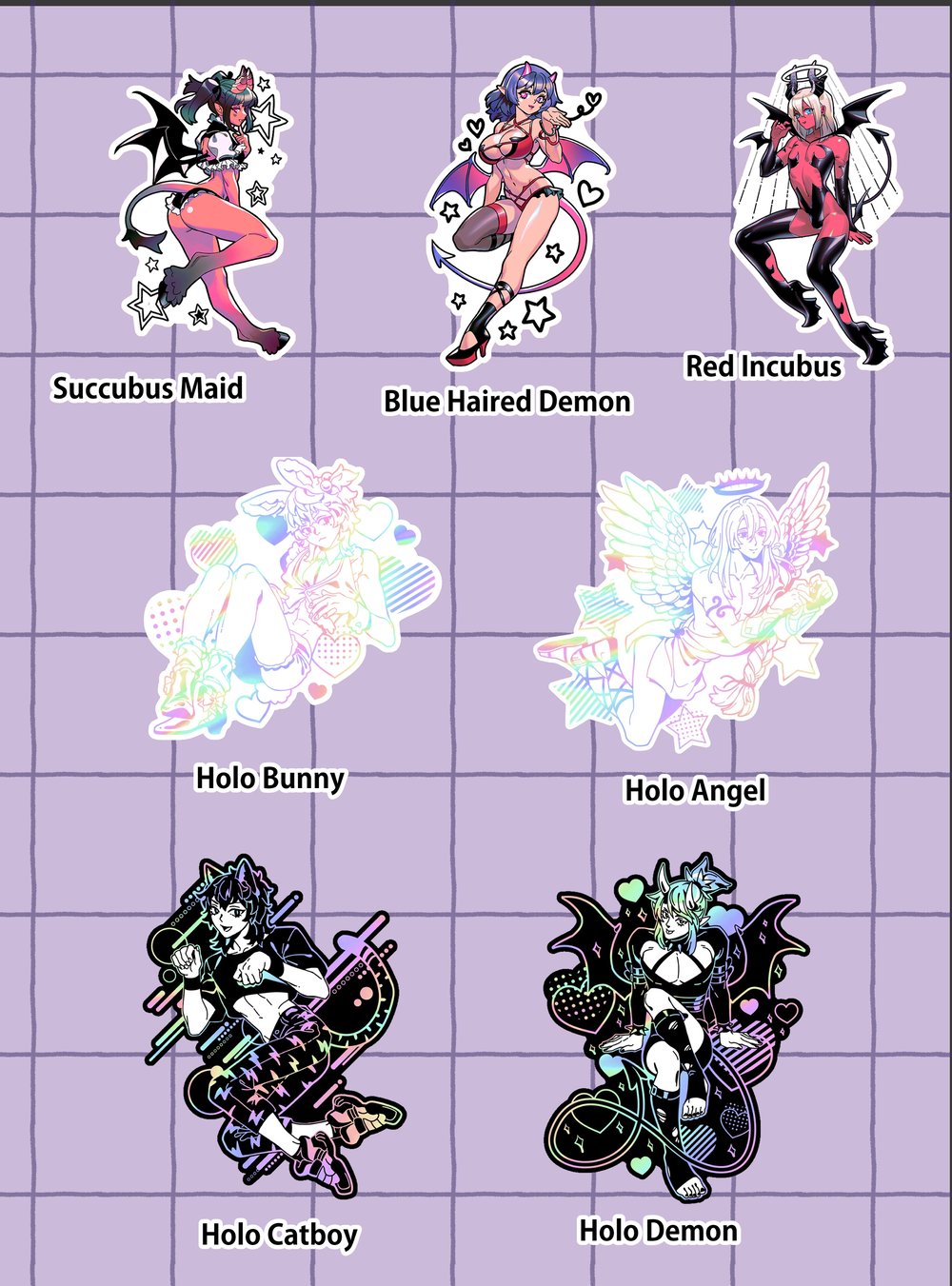 Image of PREORDER OC stickers