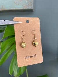 Image 1 of Golden Locket Earrings