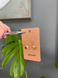 Image 2 of Golden Locket Earrings