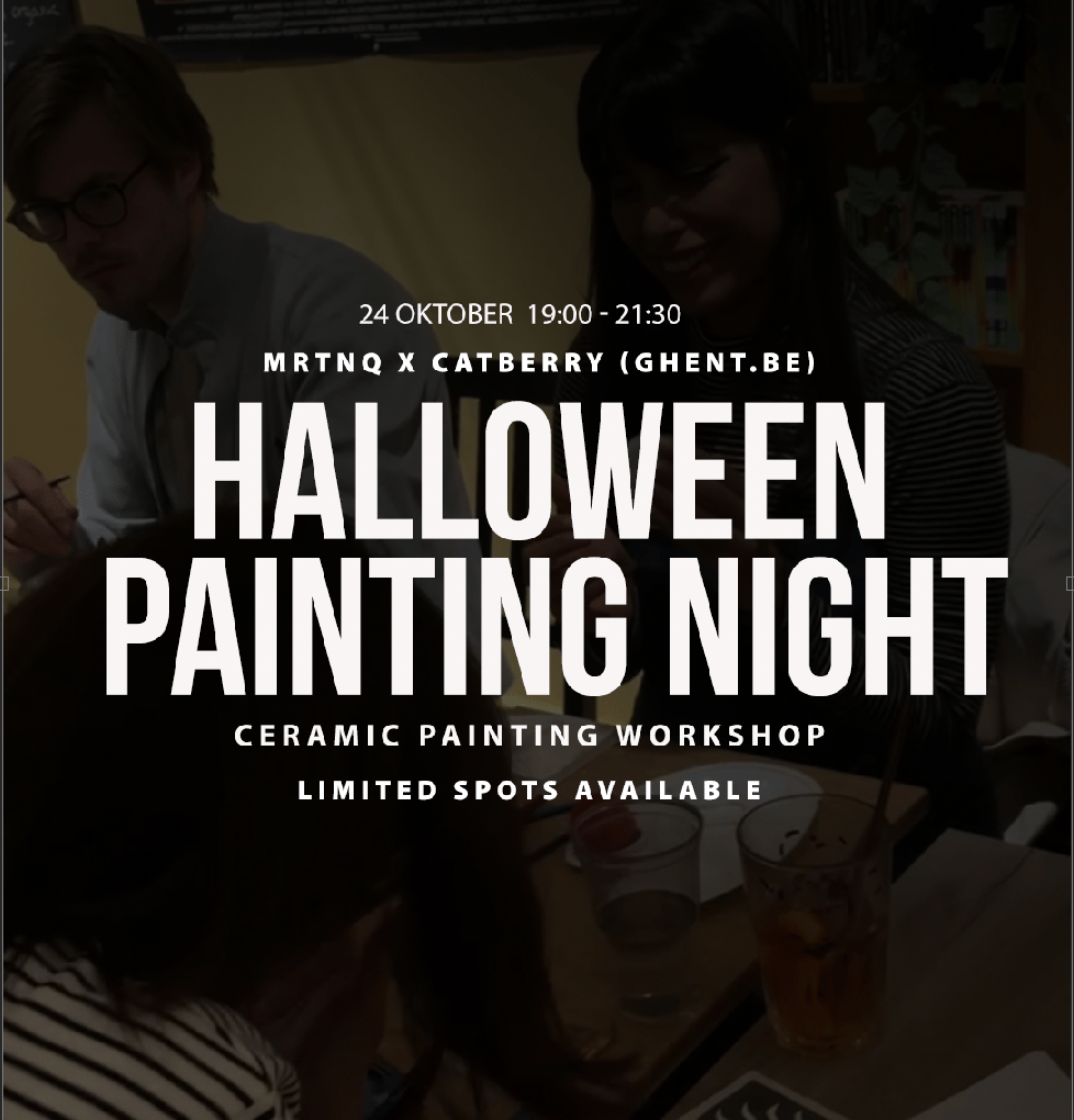 Halloween ceramic paint night @ catberry