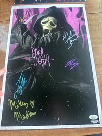 Ghost Poster Signed (1132)