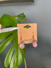 Image 1 of Golden Peach Earrings