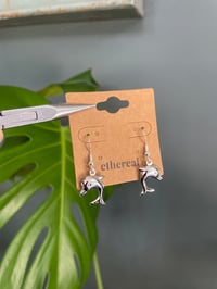 Image 1 of Silver Dolphin Earrings