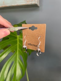 Image 2 of Silver Dolphin Earrings
