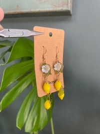 Image 2 of Statement Lemon Earrings