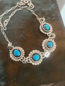 Image 1 of Turquoise Choker Necklace