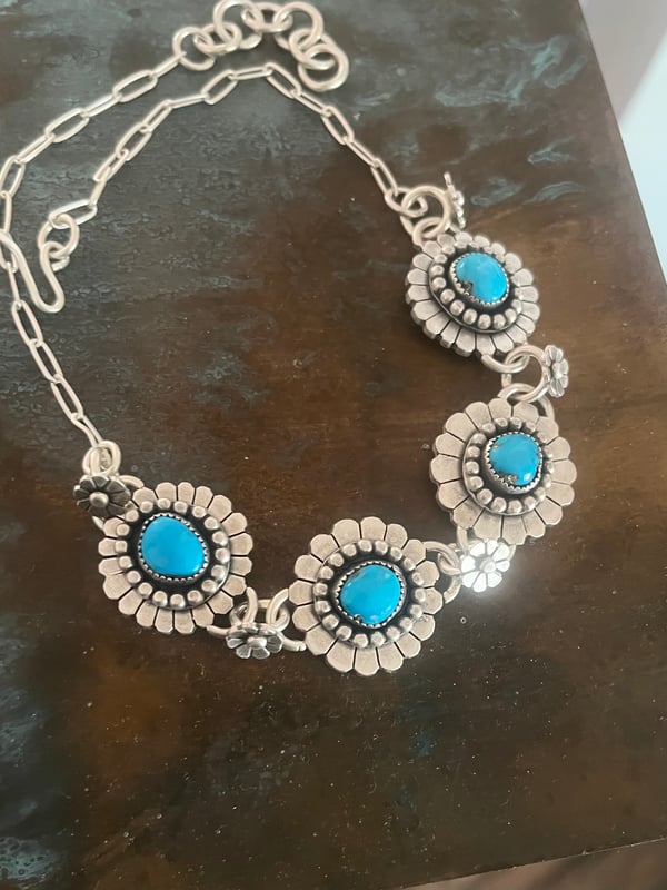 Image of Turquoise Choker Necklace