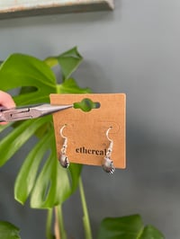 Image 4 of Silver Shell Earrings