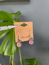Image 4 of Silver Peach Earrings