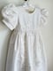 Image of Embellished Little Girls Christening Dress
