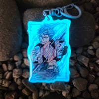 Six of Clubs Keychain