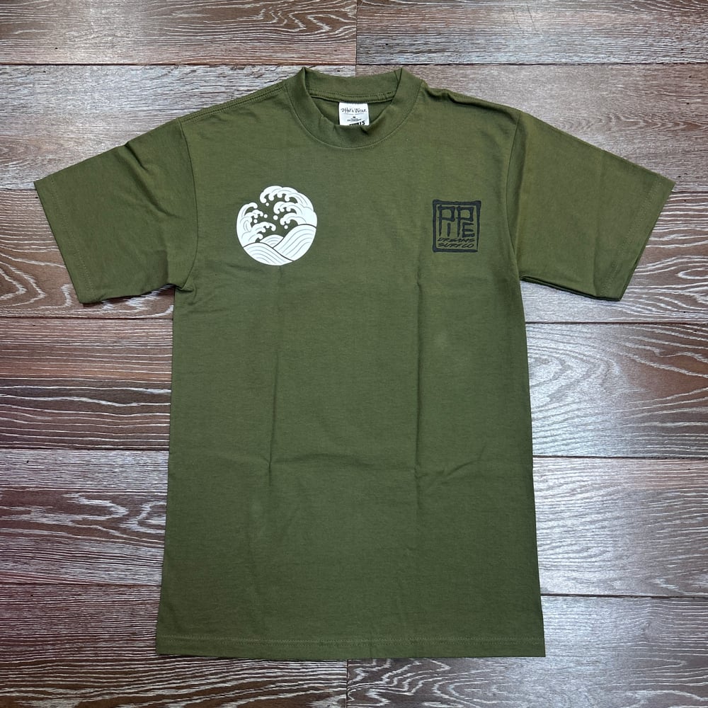 Image of Chikara Olive Men's T-Shirt