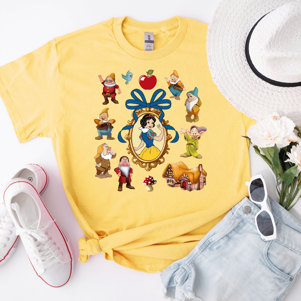 Image of Snow White Mirror Coquette BowTee