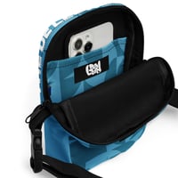 Image 3 of Teal Pattern Utility crossbody bag