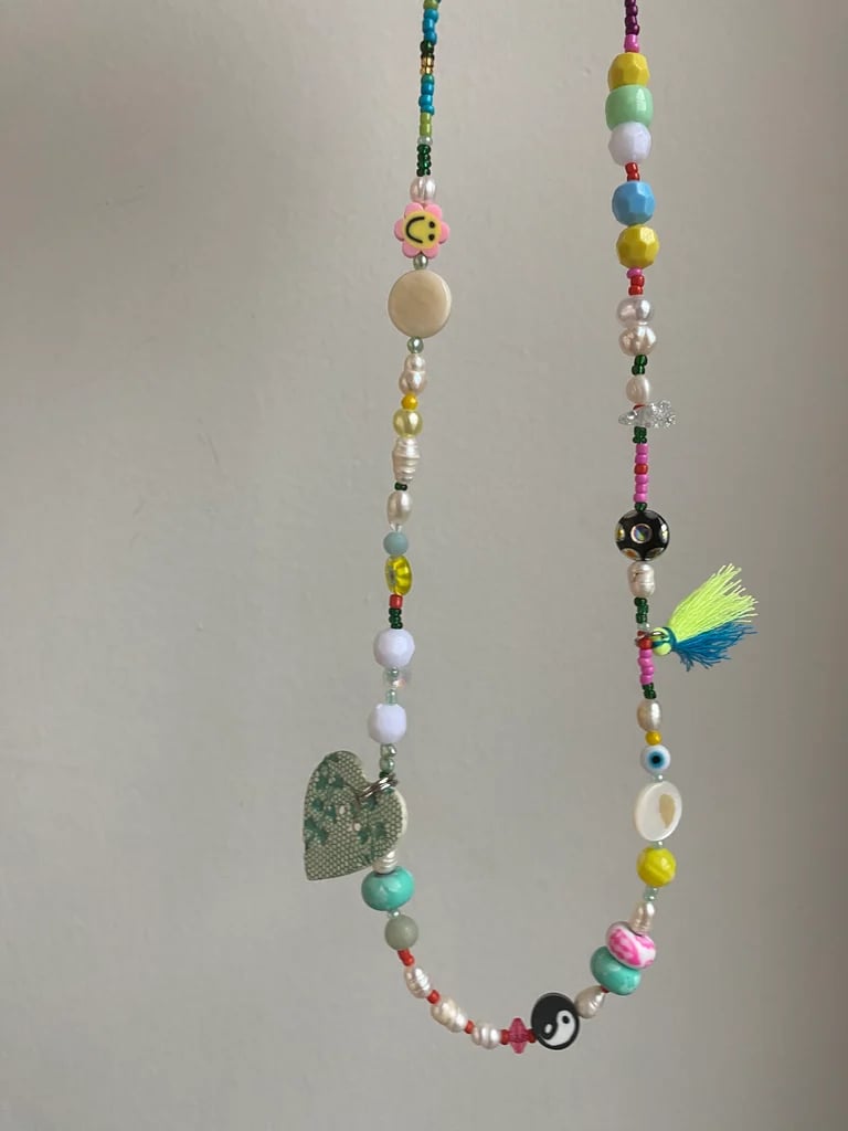 Green heart Necklace