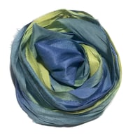 Image 5 of 10YD. JESTER HAND DYED SARI SILK RIBBON BY COLOR BURST SILK