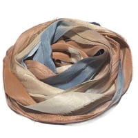Image 3 of Ready To Ship! 10YD. LEGACY HAND DYED SARI SILK RIBBON BY COLOR BURST SILK