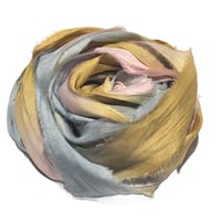 Image 4 of 10YD. REFLECTION HAND DYED SARI SILK RIBBON BY COLOR BURST SILK